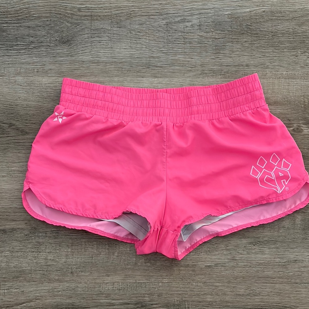 Rebel Cheer Athletics Pink Athletic Shorts